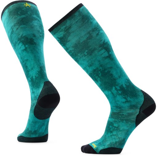 Produktbild von SmartWool Zero Cushion Shale Print OTC Skisocken - Q65 dusty teal