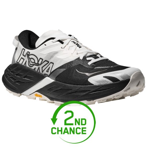 Produktbild von Hoka Speedgoat 7 Laufschuhe Herren - black / white - B-Ware