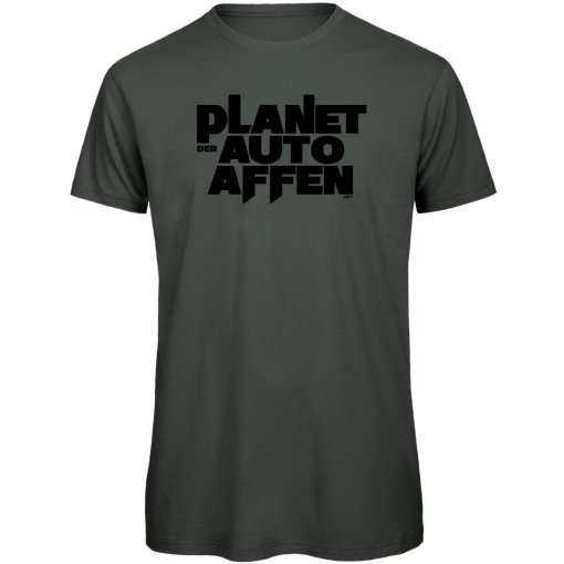 Foto de RTTshirts Camiseta Ciclismo Hombre - Planet der Autoaffen - marrón oscuro