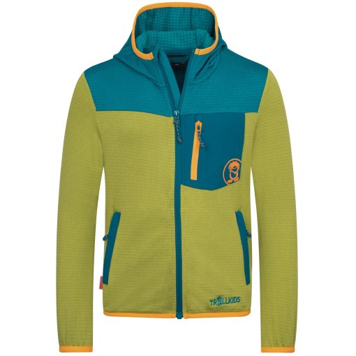 Produktbild von Trollkids Holmedal Jacke Kinder - Pear Green/Lagoon Green