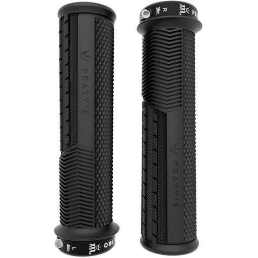 Productfoto van Peaty&#039;s Monarch Pro Grips Knurl Thick Stuurhandvatten - Zwart