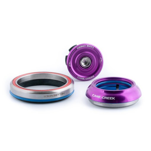 Produktbild von Cane Creek Hellbender 70 Mid-Range Steuersatz - Tapered - Short - IS42/28.6 | IS52/40 - lila