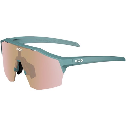 Immagine prodotto da KOO Occhiali da Sole - Alibi - Regular | Harbor Blue Matt - Copper Mirror