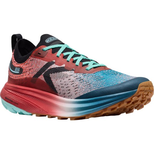 Foto de KEEN Seek Zapatillas de trail running para hombres - Grenadine/Ocean Depths