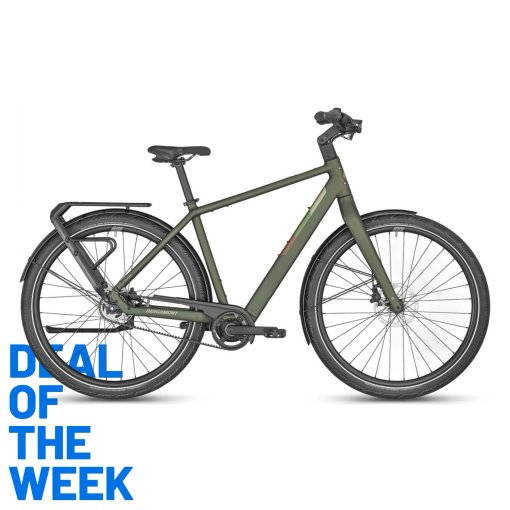 Foto de Bergamont E-VITESS EXPERT GENT - Bicicleta eléctrica Urban - 2023 - matt khaki green