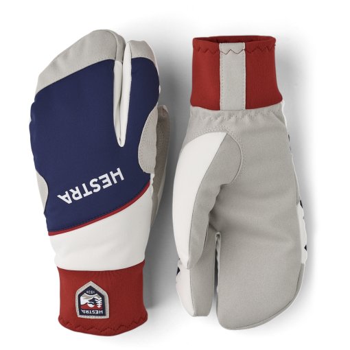 Foto de Hestra Guantes de Esquí de 3 Dedos - Comfort Tracker - navy/ivory