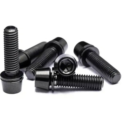 Immagine prodotto da Praxis Works Viti Attacco Manubrio Turn - 6 Pezzi - nero