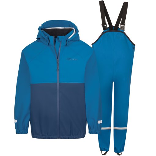 Productfoto van Trollkids Odda XT Regenpak voor kinderen - Summernight Blue/Mystic