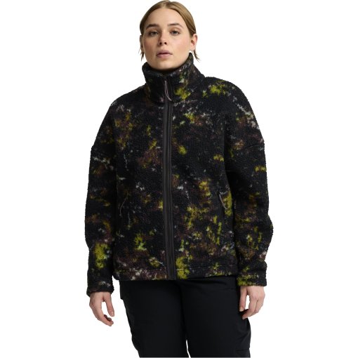 Photo produit de Jack Wolfskin Stone Lite Aop Veste pour femme - LICHEN dark navy