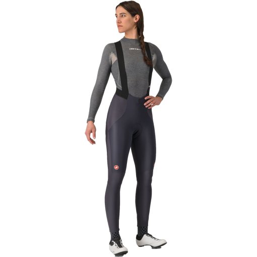 Foto de Castelli Culotte Corto con Tirantes Ciclismo Mujer - Sorpasso RoS - dark grey 030