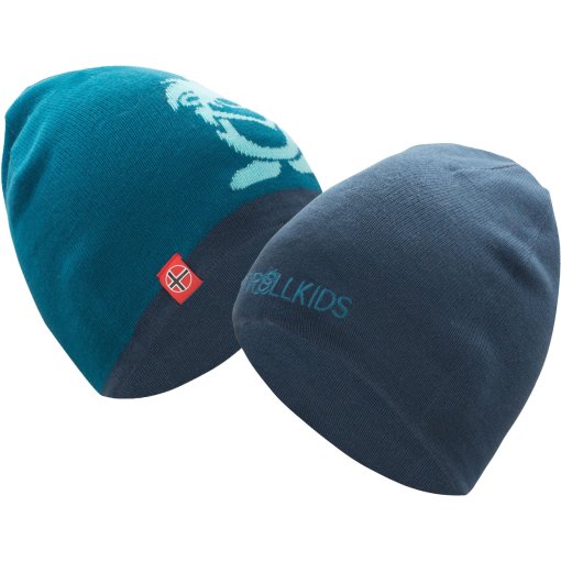 Foto de Trollkids Gorro Niño - Troll - Dark Marine/Madeira Blue