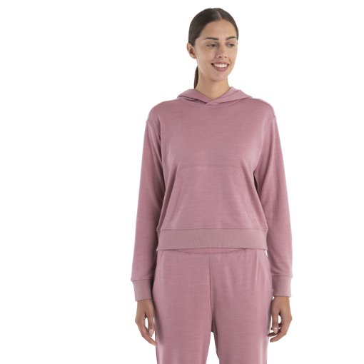 Produktbild von Icebreaker Crush II Kapuzenpullover Damen - Crystal