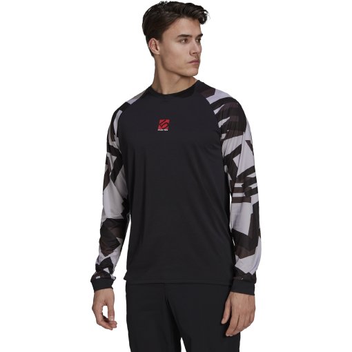 Foto de Five Ten Camiseta de Manga Larga Hombre - TrailX - Black / Light Granite