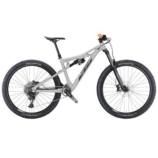 Picture of KTM Prowler 1964 - 29&quot; Mountain Bike - 2023 - ultimate grey matt (black+orange+aqua)