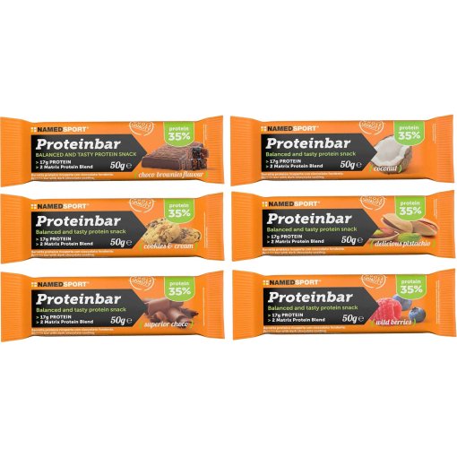 Productfoto van NAMEDSPORT Proteinbar - Proteïne-reep - 50g