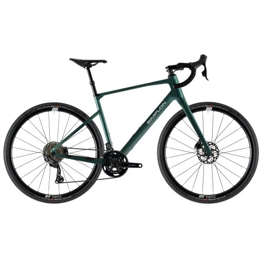 Produktbild von Simplon GRID CORE - Carbon Gravel Bike - 2026 - Dark Pine Green/Polished Silver Metallic