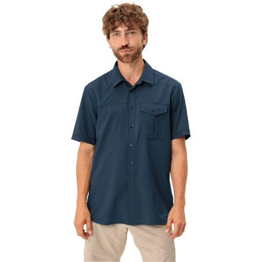 Photo produit de Vaude Chemise Homme - Rosemoor II - dark sea uni