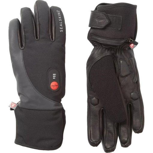 Foto de SealSkinz Guantes Ciclismo Calefactables Impermeables - Upwell - Negro