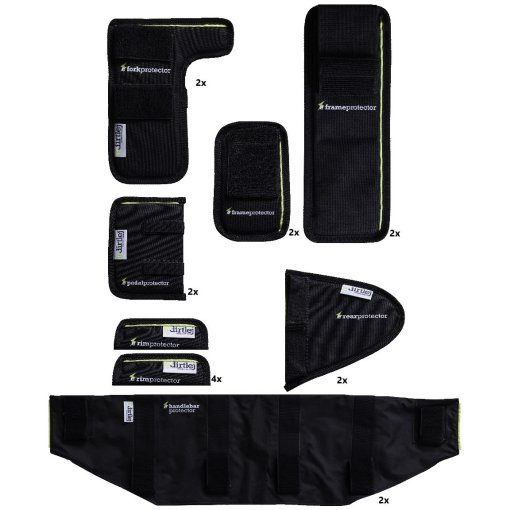 Foto de Dirtlej Protectores para Bicicleta - Bikeprotection E-Bike Package - negro