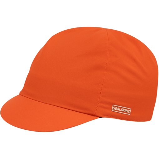 Foto de SealSkinz Gorra Bicicleta Impermeable - Trunch All Weather - Naranja