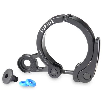 Immagine prodotto da Lupine Supporto Manubrio a Sgancio Rapido per Testa Lampada SL Nano - 31,8 mm