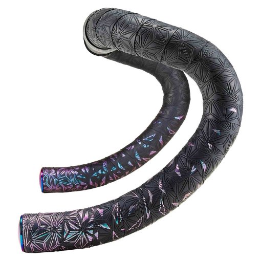 Photo produit de Supacaz Super Sticky Kush Star Fade Bar Tape - Oil Slick