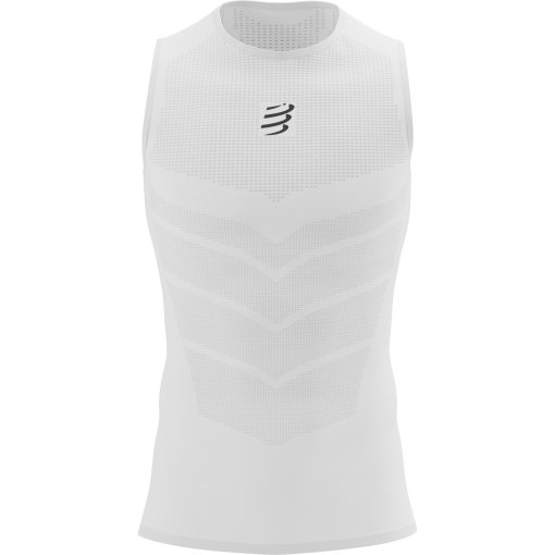 Photo produit de Compressport Débardeur Homme - On/Off - blanc
