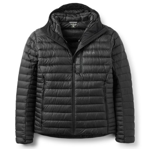 Produktbild von Rab Microlight Alpine Kapuzenjacke Herren - black