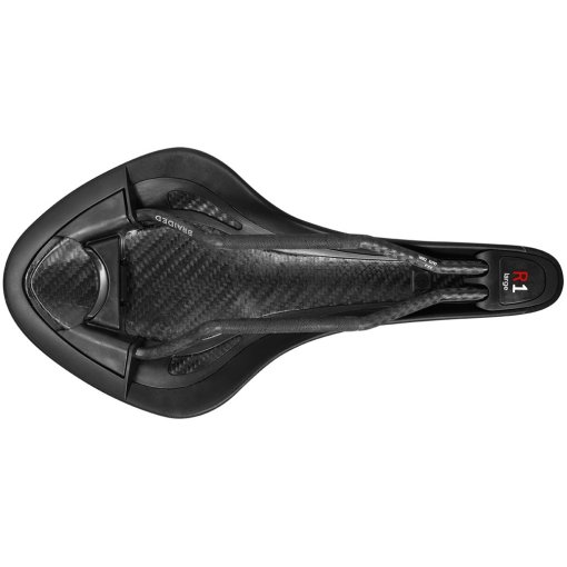 Fizik Arione R1 Large Braided Carbon Saddle - Snake - black | BIKE24