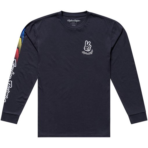 Photo produit de Troy Lee Designs T-Shirt Manches Longues Homme - Deuces Carbon