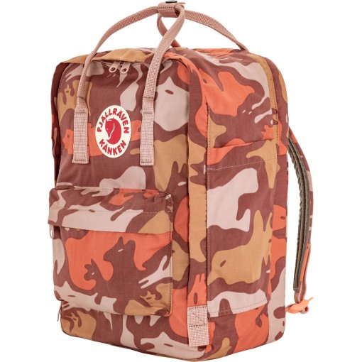Picture of Fjällräven Kånken Graphics Laptop 15&quot; Backpack - chalkrose-hidden animals