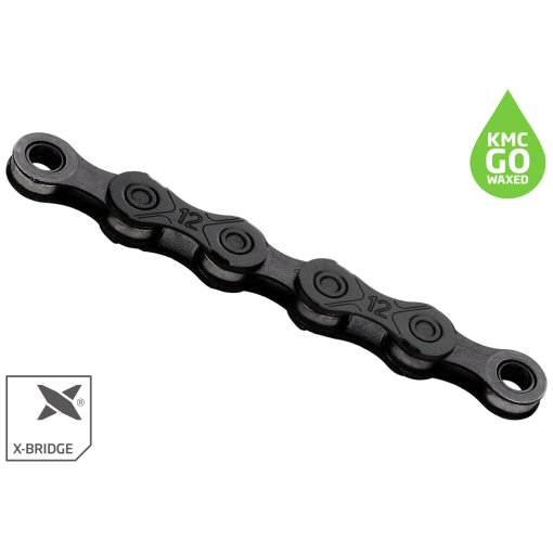 Immagine prodotto da KMC Catena - X - WAXED | BlackTech | 12 Velocità - nero