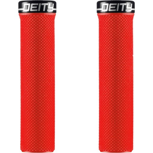 Produktbild von Deity Components Slimfit Lenkergriffe - 30.5mm - rot