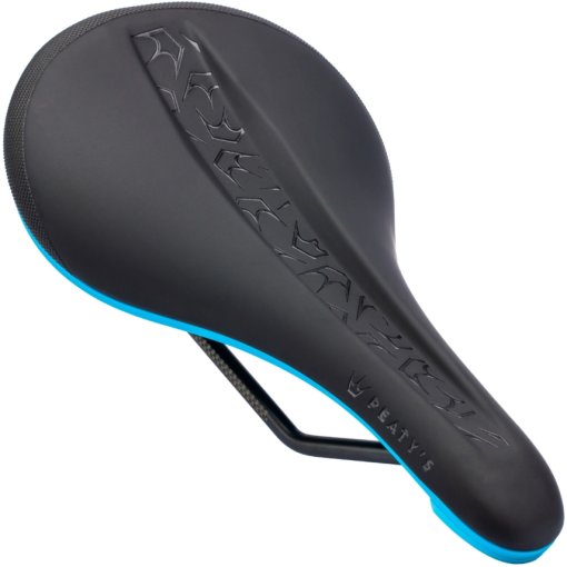 Picture of Peaty&#039;s Monarch 4130 Saddle - Turquoise Blue