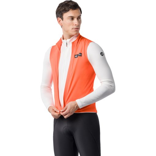 Photo produit de Castelli Perfetto 2 Gilets pour hommes - brilliant orange 034