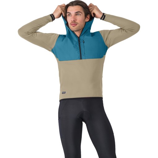 Foto de Castelli Sudadera con Capucha Hombre - Unltd Roam - olive green/teal blue 353