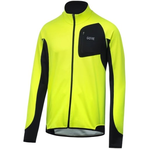 Immagine prodotto da GOREWEAR Maglia Uomo - R3 Partial GORE® WINDSTOPPER® - neon yellow/nero 0899