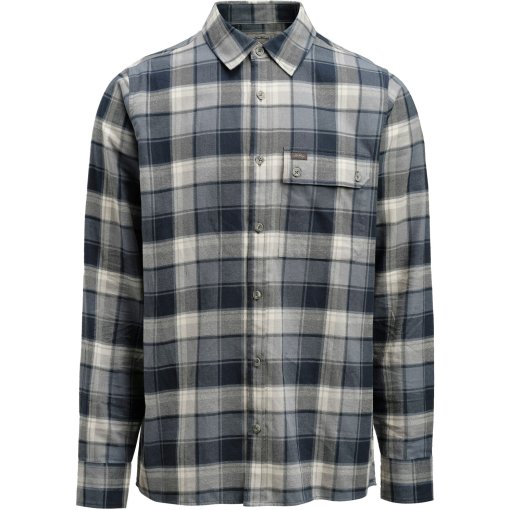 Foto de Lundhags Camisa de Franela - Järpen - Dk Sky blue 71000