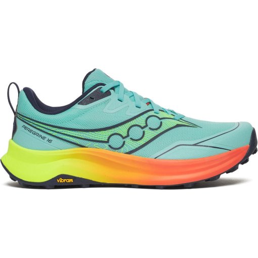 Foto de Saucony Peregrine 16 Zapatillas running Hombre - splash/citron