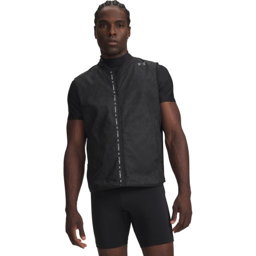 Photo produit de Under Armour UA Velociti Cold Weather Storm Gilets pour hommes - Ultimate Black/Reflective