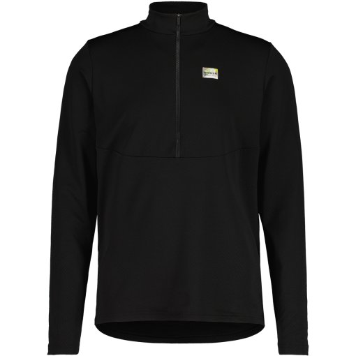 Foto de Maloja Camiseta de Manga Larga Hombre - ZovielloM. Adventure Midlayer - deep black 8833
