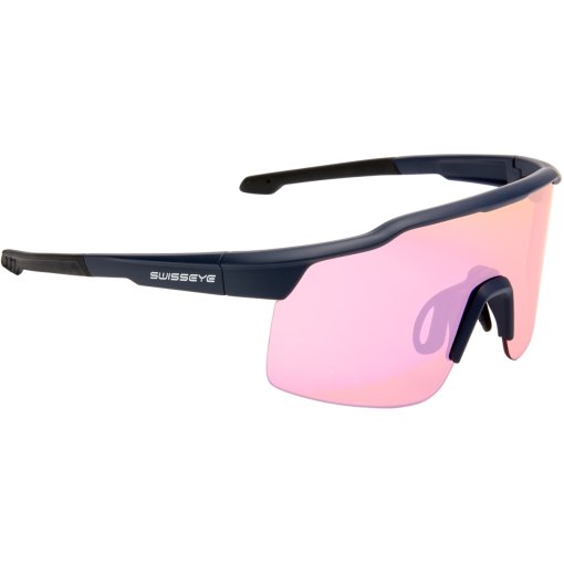 Produktbild von Swiss Eye Racer 2 Brille - Blue Matt/Black - Photochromic Rose-Smoke Blue Revo | 12452