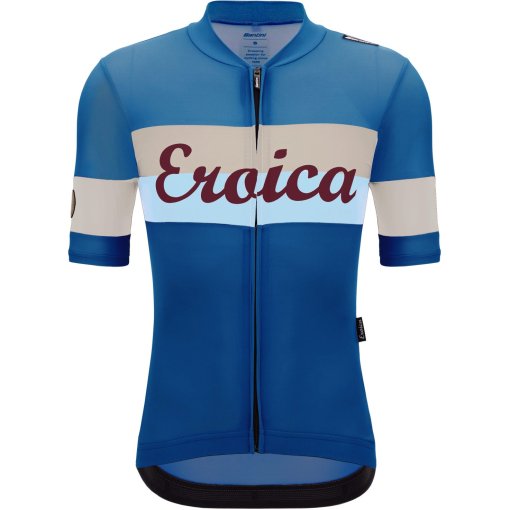 Immagine prodotto da Santini Maglia a Maniche Corte Uomo - Eroica Quiete ER94075CQUIET - sky blue AZ