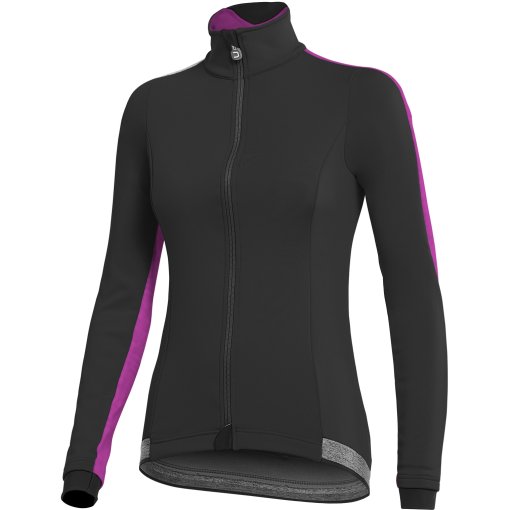 Produktbild von Dotout Le Maillot Fahrradjacke Damen - schwarz/fuchsia