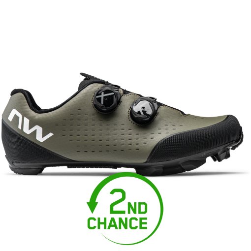 Produktbild von Northwave Rebel 3 MTB Schuhe Herren - dunkelgrün 64 - B-Ware