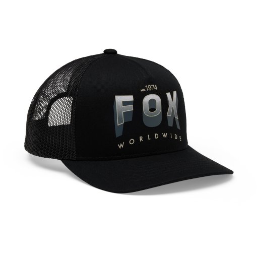 Produktbild von FOX Block Mesh Trucker-Kappe Herren - schwarz