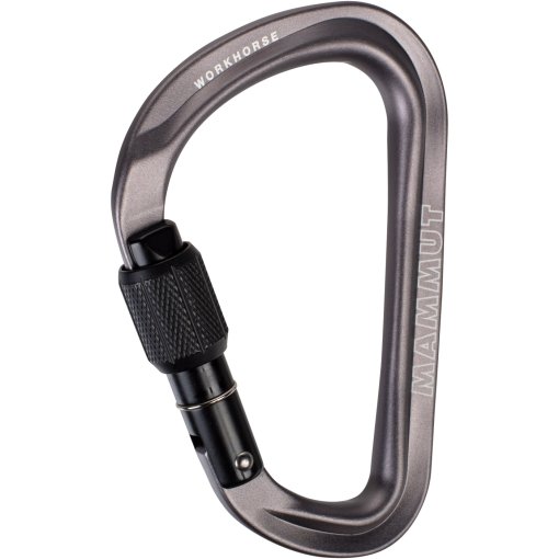 Immagine prodotto da Mammut Workhorse HMS Screwgate Carabiner - grey