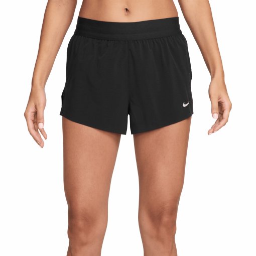 Picture of Nike Swift Breathe Running Shorts Women - black/black/white/reflective silver IF1678-010