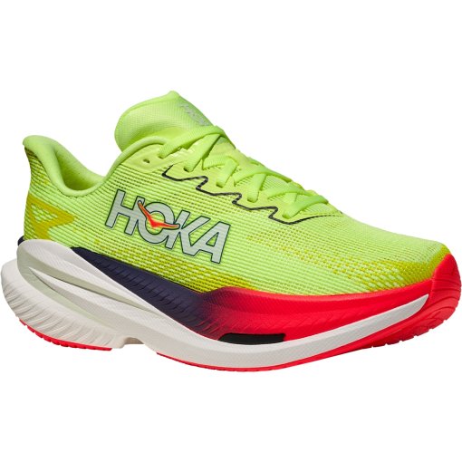 Photo produit de Hoka Chaussures Running Femme - Mach X 3 - neon yuzu / squid ink