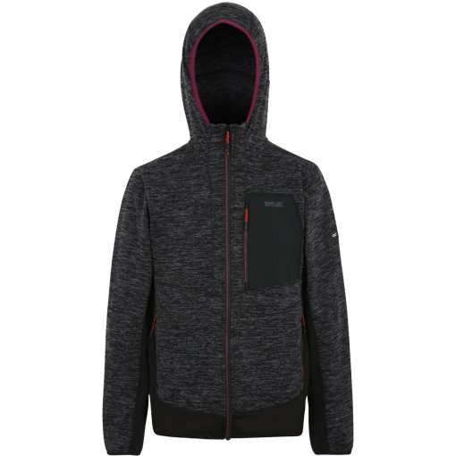 Foto de Regatta Chaqueta Polar Hombre - Alven - Black Marl/Black W3T